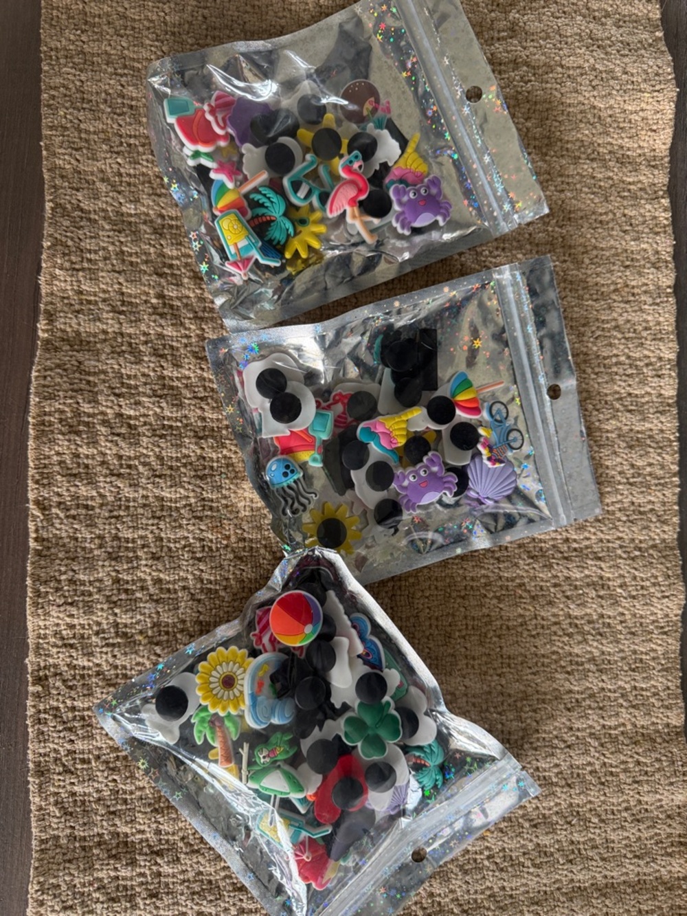 Kids Shoe Charms Pack - Colorful Assorted Fun Charms